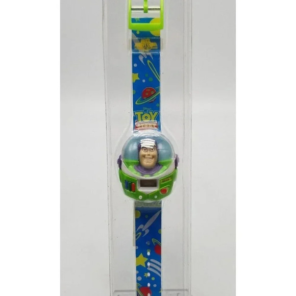Vintage 1990's Fantasma Disney "BUZZ LIGHTYEAR" Childs Watch "NEW OLD STOCK" - Picture 2 of 7